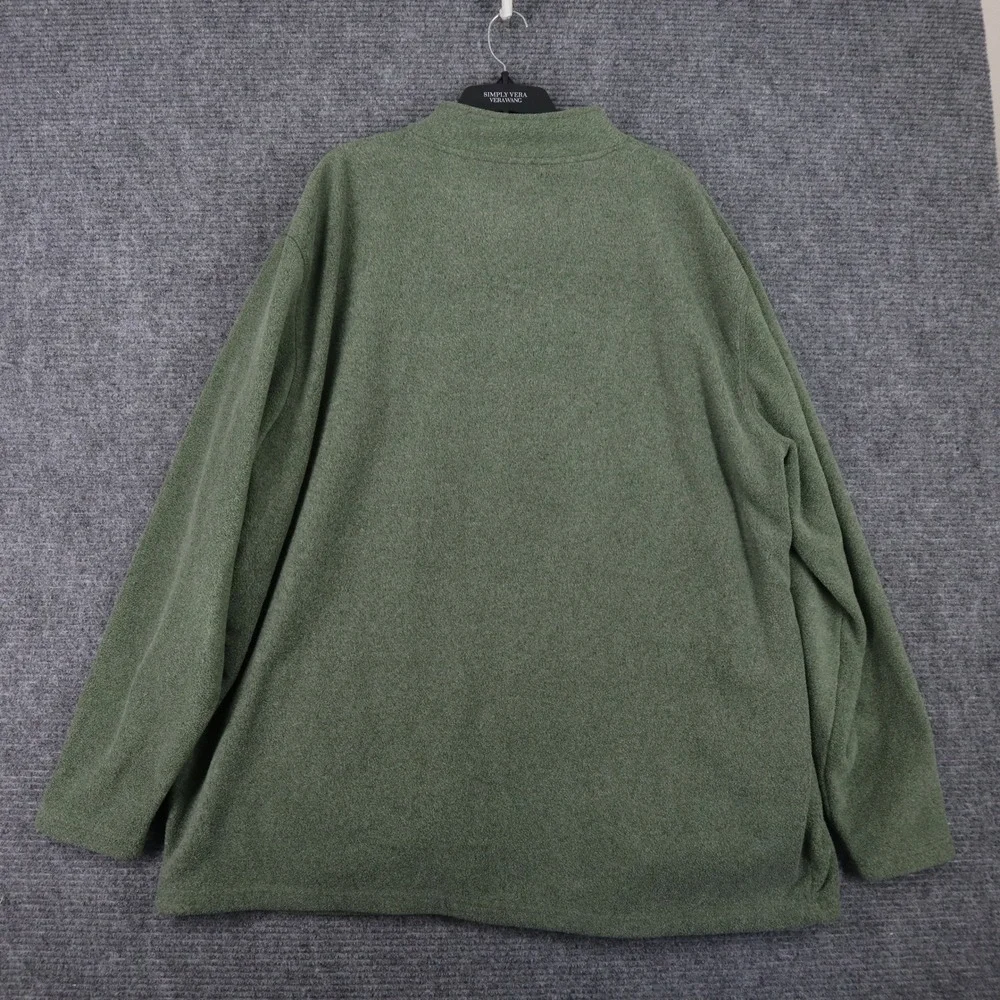 Ocean + Coast x Realtree Fleece Henley Pullover Mens 3XL‎ Camo Snap Neck Hunting